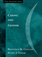 Caring and Gender (The Gender Lens) 0803990960 Book Cover