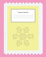 Hexagonal Graph Paper: Hexagon Paper (Small) 0.2 Inches Hexes Radius (8"x 10") with 100 pages White Paper, Hexes Radius Honey comb paper, Organic ... Composition Notebooks for Game Maps Grid Mats 1793004986 Book Cover