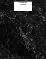 Cornell Notes Notebook: Black Marble Cornell Notebook for Work, Class, Notes, or Home Use-8.5x11-120 Pages-Efficient Way to Use Cornell Method Note Taking System 1701394073 Book Cover