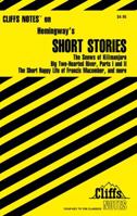 Hemingway's Short Stories (Cliffs Notes) 0764585525 Book Cover