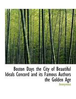Boston Days 0530356317 Book Cover