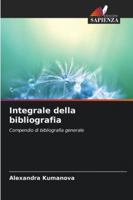Integrale della bibliografia (Italian Edition) 6208993814 Book Cover