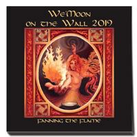 We'moon on the Wall 2019 Calendar: Fanning the Flame 1942775172 Book Cover