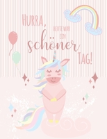 Meine Gl?cksmomente : Gl?ckstagebuch F?r M?dchen - Positivtagebuch F?r 1 Jahr Mit Einhorn - Motiv - Positiv Denken Lernen 1711505609 Book Cover