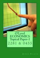 O'Level ECONOMICS Topical Paper-1 1499386400 Book Cover