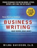 Business Writing: What Works, What Won't 1250075491 Book Cover