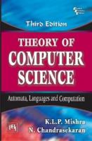 Theory of Computer Science: Automata, Languages and Computation 8120329686 Book Cover
