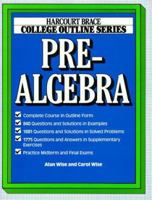 Pre-Algebra (Books for Professionals) 0156015188 Book Cover