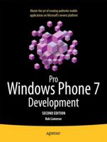 Pro Windows Phone App Development 1430239360 Book Cover