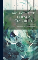 Monatshefte für Musik-Geschichte. 1020552174 Book Cover