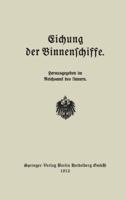 Eichung Der Binnenschiffe 3662336316 Book Cover