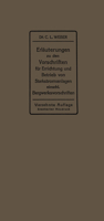 Erlauterungen Zu Den Vorschriften Fur Die Errichtung Und Den Betrieb Elektrischer Starkstromanlagen Einschliesslich Bergwerksvorschriften Und Zu Den Merkblattern Fur Starkstromanlagen in Der Landwirts 3662272784 Book Cover