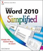 Word 2010 Simplified 0470577622 Book Cover
