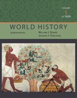 World History, Volume I: To 1800 0534571697 Book Cover