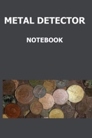 Metal detector notebook: Notebook for saving details of items found during metal detecting 1700913972 Book Cover