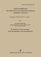 Die Nichtstationaren Stromungsvorgange Und Der Warmeubergang in Einem Schwingfeuergerat 3663032477 Book Cover