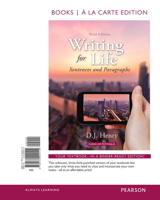 Writing for Life: Sentences and Paragraphs [with MyWritingLab & eText Access Code] 0134020111 Book Cover