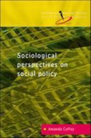 Reconceptualizing Social Policy: Sociological Perspectives On Contemporary Social Policy 0335206298 Book Cover