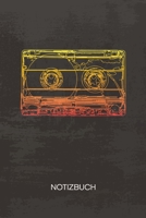 NOTIZBUCH A5 Dotted: Nostalgiker Notizheft GEPUNKTET 120 Seiten - Mixtape Notizblock Musik Kassette Skizzenbuch - Party Geschenk f�r Musikliebhaber Partymacher Stimmungsmacher 1710274468 Book Cover