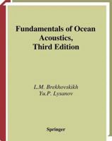 Fundamentals of Ocean Acoustics 1441930159 Book Cover