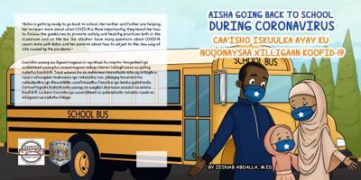 Aisha Going Back to School During Coronavirus/Caa'isho Iskuulka Ayay Ku Noqonaysaa Xilligaan Koofid-19 057878291X Book Cover