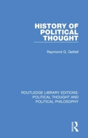 History of Political Thought 1025520254 Book Cover