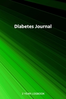 Diabetes Journal: Your Glucose Monitoring Log - Record 2 years blood sugar levels (before & after) Professional Diabetic Sugar Logbook 1660430089 Book Cover