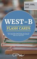 WEST-B Flash Cards Book: Rapid Review Test Prep with 300+ Flashcards for the Washington Educator Skills Test-Basic Exam 163530492X Book Cover