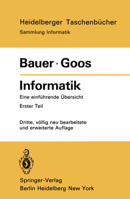 Informatik: Eine Einf Hrende Bersicht. Teil 1 3540527907 Book Cover