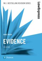 Law Express: Evidence 1292210192 Book Cover