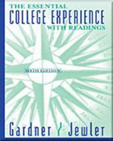 The Essential College Experience with Readings 0312683499 Book Cover