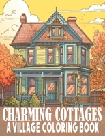 Charming Cottages: A Village Coloring Book B0C527HJ2M Book Cover
