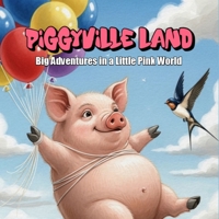 PIGGYVILLE LAND: Big Adventures in a Little Pink World B0GPHXN9Y5 Book Cover