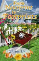 From Newsprint to Footprints: First River's Edge Cozy Mystery 1948070499 Book Cover