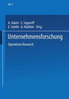 Unternehmensforschung: Operations Research 366238583X Book Cover