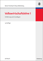 Volkswirtschaftslehre I 3486583077 Book Cover