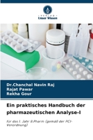 Ein praktisches Handbuch der pharmazeutischen Analyse-I: für das 1. Jahr B.Pharm (gemäß der PCI-Verordnung) 6206395871 Book Cover