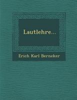 Lautlehre... 1249964962 Book Cover