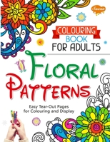 Colouring Book for Adults Floral Patterns 9386626373 Book Cover