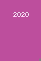 2020: Terminplaner 2020 A5 Lila (German Edition) 167953422X Book Cover