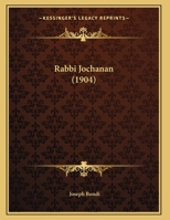 Rabbi Jochanan 0548880832 Book Cover