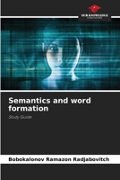 Semantics and word formation 6205262193 Book Cover