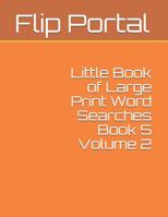 Little Book of Large Print Word Searches Book 5 Volume 2 109214868X Book Cover