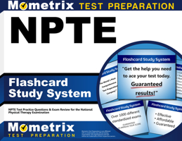 NPTE Flashcard Study System: NPTE Test Practice Questions & Exam Review for the National Physical Therapy Examination 161072318X Book Cover