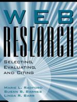 Web Research: Selecting, Evaluating, and Citing (2nd Edition) 0205332498 Book Cover