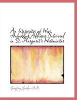 An Interpreter of War, Habakkuk Addresses Delivered in St. Margaret's Westminster 0530509776 Book Cover