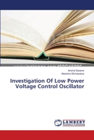 Investigation Of Low Power Voltage Control Oscillator 3659546275 Book Cover