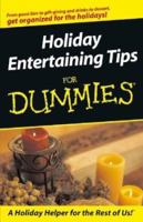 Holiday Entertaining Tips for Dummies 0470840250 Book Cover