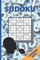 Sudoku: 6" X 9" 100 SUDOKU PUZZLES BOOK WITH ANSWER KEYS INCLUDED. Easy to Hard. TONS OF FUN. EASY-TO-READ FONT SUDOKU BOOK. KIDS AND ADULTS. 1099506859 Book Cover