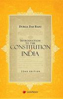 Introduction to the Constitution of India 8180385590 Book Cover